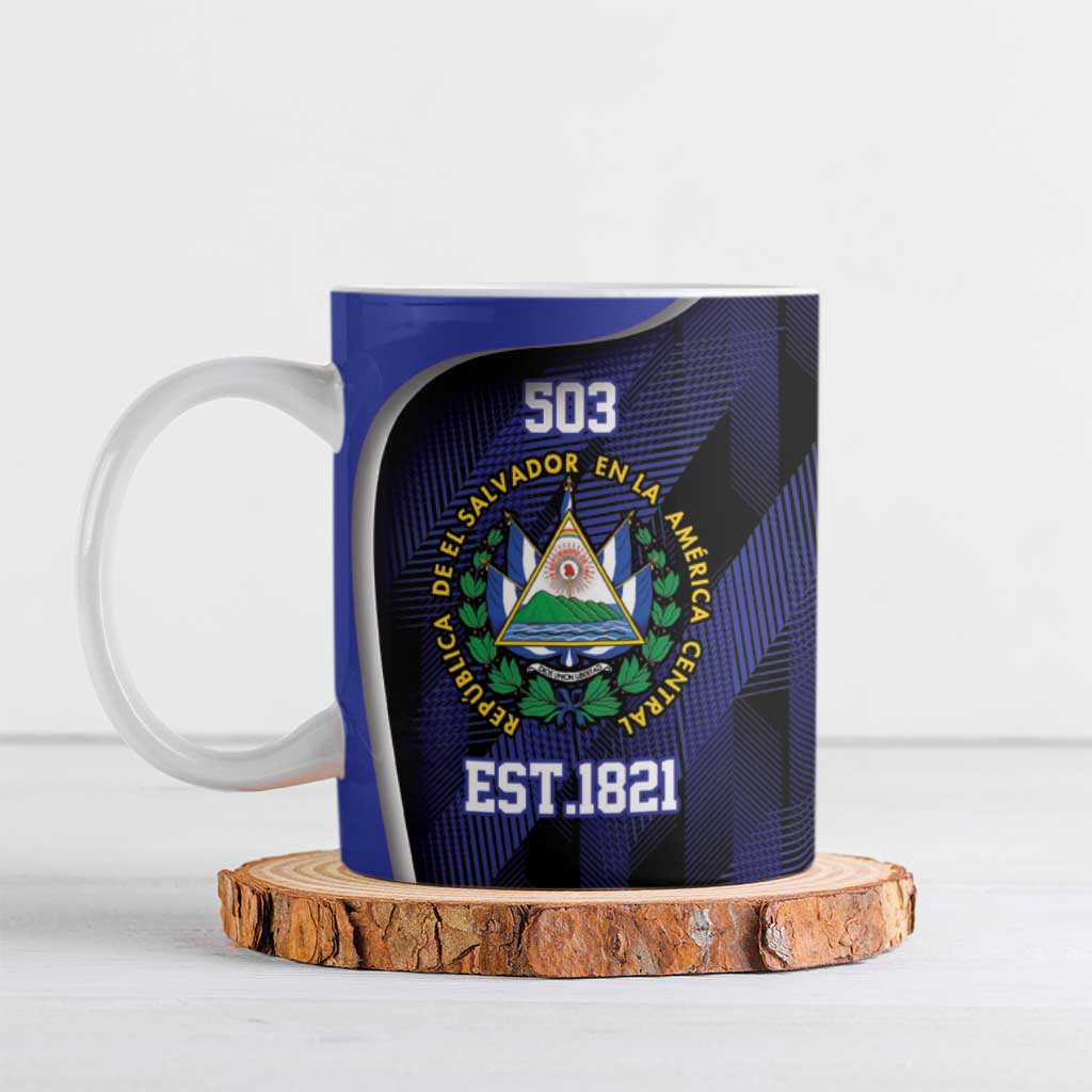 El Salvador Independence Day Ceramic Mug Since 1821 September 15 - Wonder Print Shop