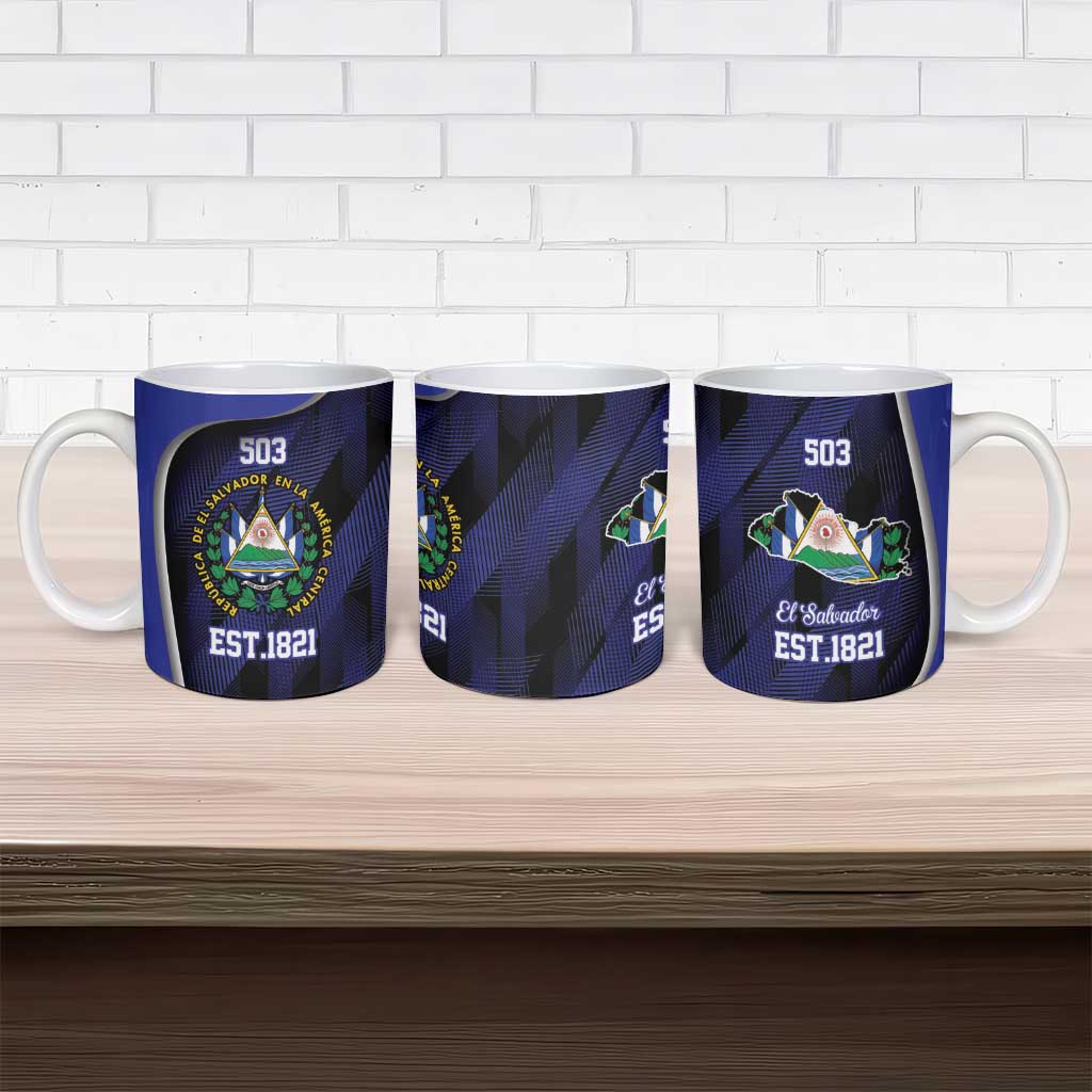 El Salvador Independence Day Ceramic Mug Since 1821 September 15 - Wonder Print Shop