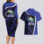 El Salvador Independence Day Couples Matching Long Sleeve Bodycon Dress and Hawaiian Shirt Since 1821 September 15 - Wonder Print Shop