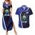 El Salvador Independence Day Couples Matching Summer Maxi Dress and Hawaiian Shirt Since 1821 September 15 - Wonder Print Shop