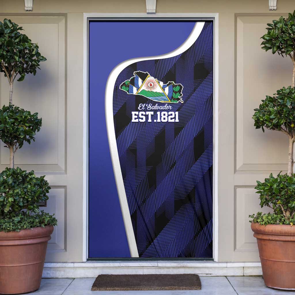 El Salvador Independence Day Door Cover Since 1821 September 15 - Wonder Print Shop