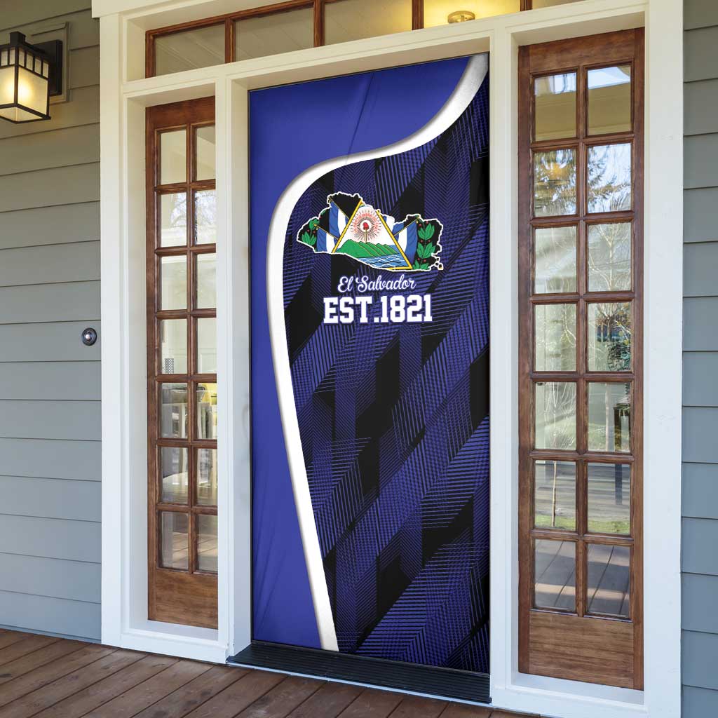 El Salvador Independence Day Door Cover Since 1821 September 15 - Wonder Print Shop