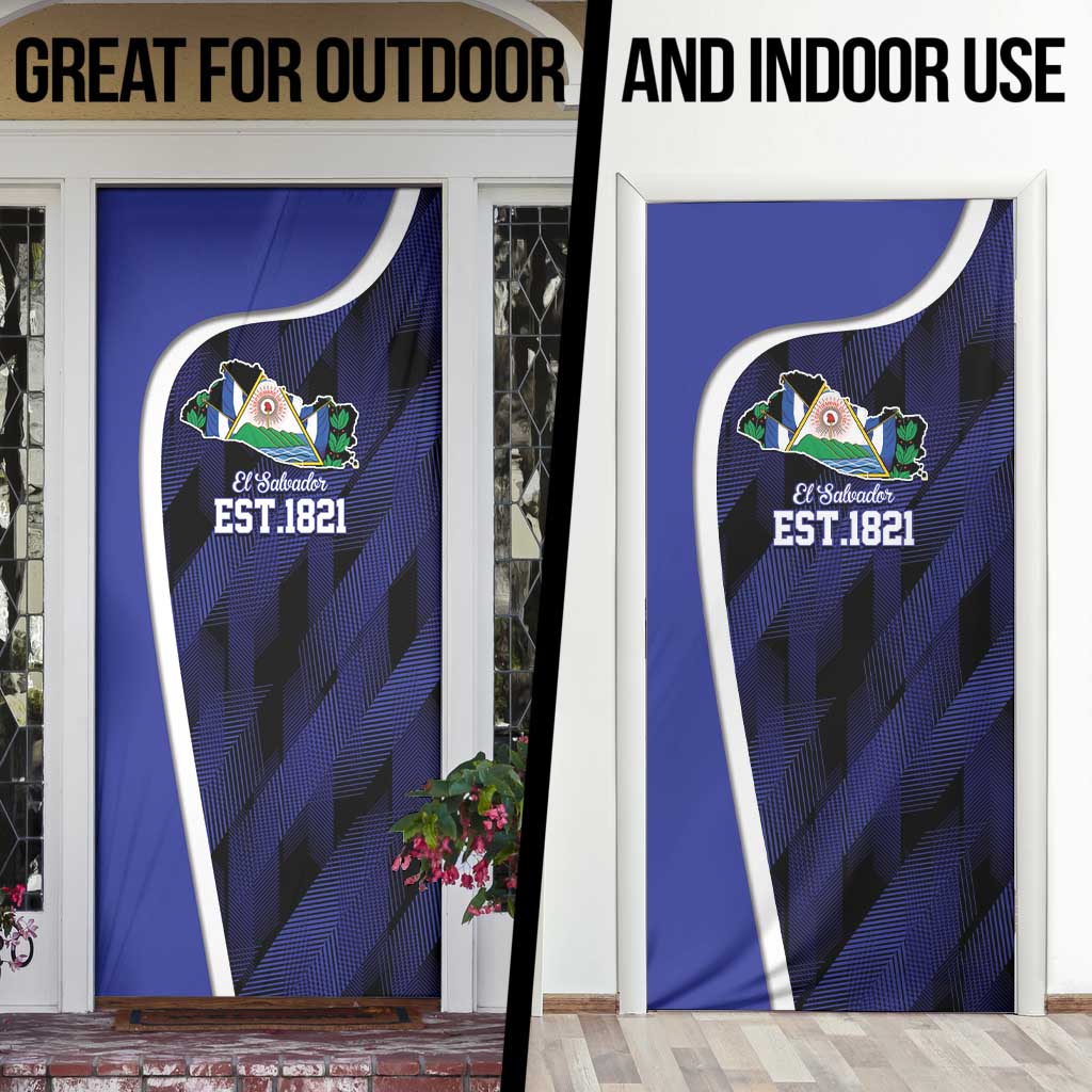 El Salvador Independence Day Door Cover Since 1821 September 15 - Wonder Print Shop