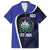 El Salvador Independence Day Family Matching Off The Shoulder Long Sleeve Dress and Hawaiian Shirt Since 1821 September 15 - Wonder Print Shop