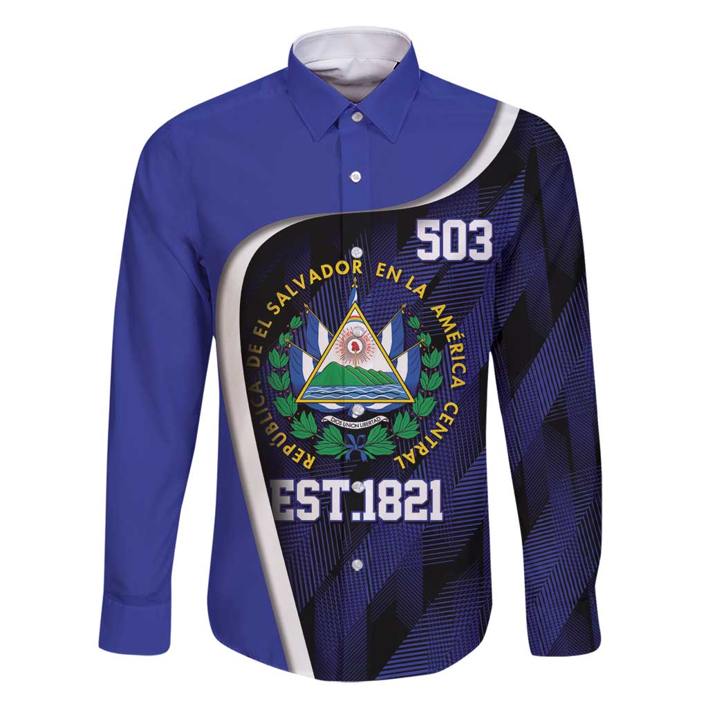 El Salvador Independence Day Family Matching Off Shoulder Short Dress and Hawaiian Shirt Since 1821 September 15 - Wonder Print Shop