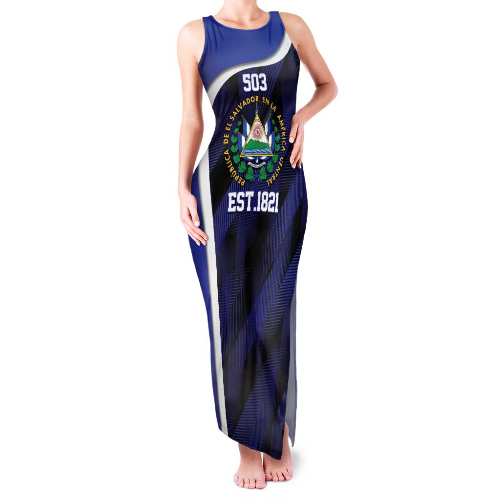 El Salvador Independence Day Family Matching Tank Maxi Dress and Hawaiian Shirt Since 1821 September 15 - Wonder Print Shop