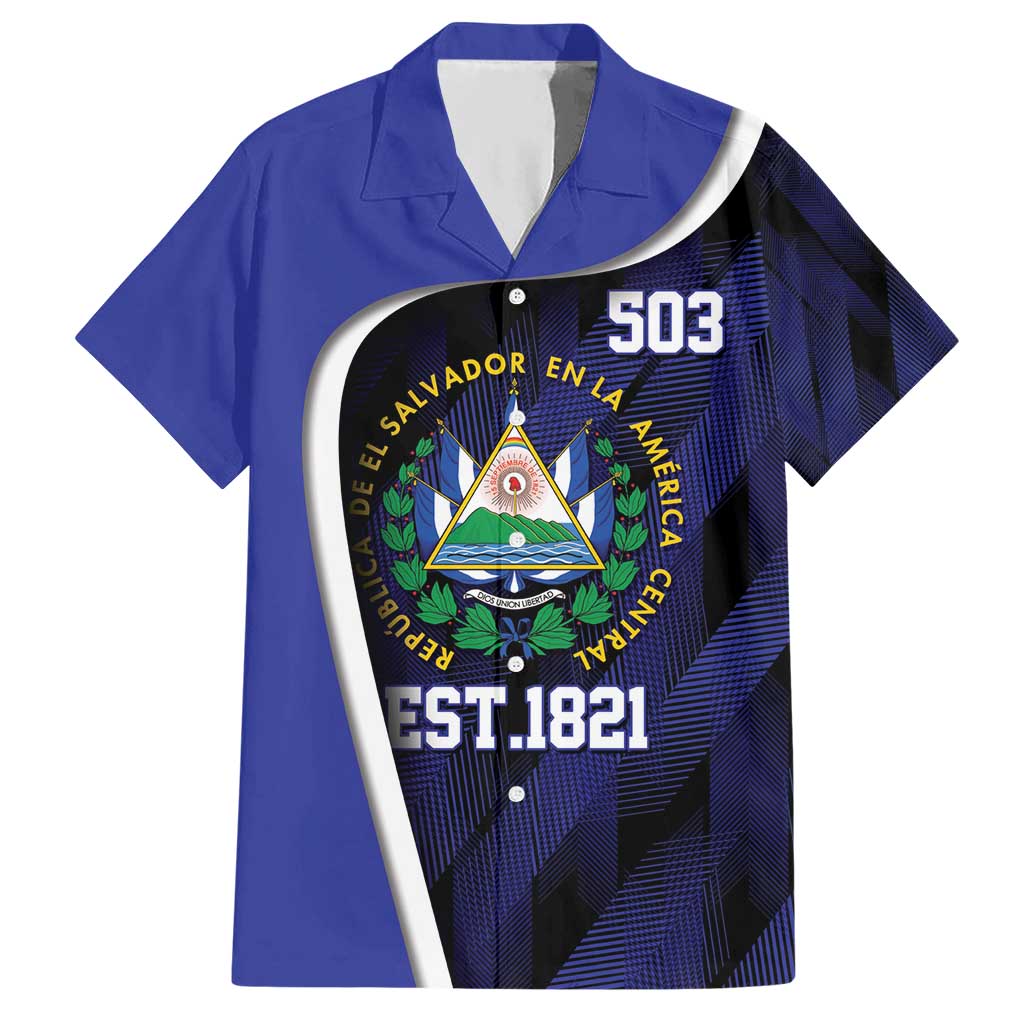 El Salvador Independence Day Hawaiian Shirt Since 1821 September 15 - Wonder Print Shop