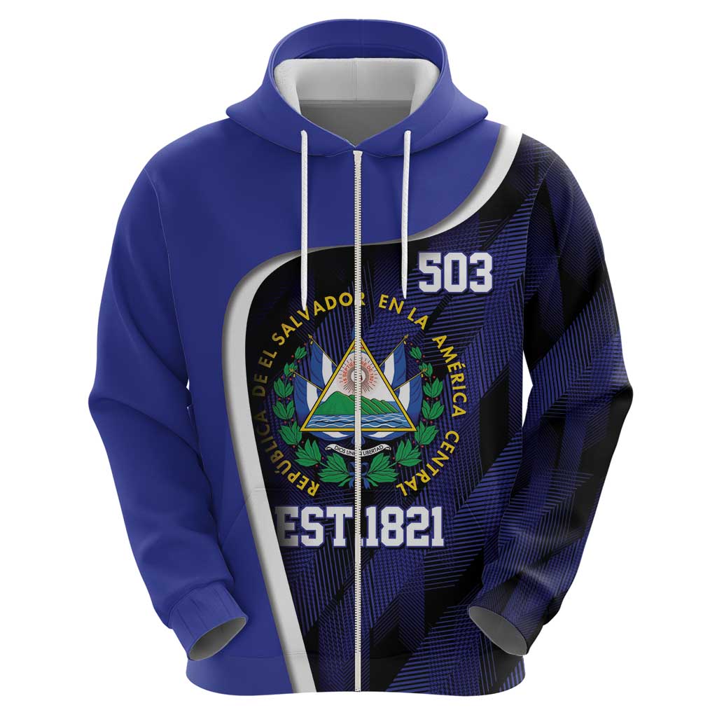 El Salvador Independence Day Hoodie Since 1821 September 15 - Wonder Print Shop