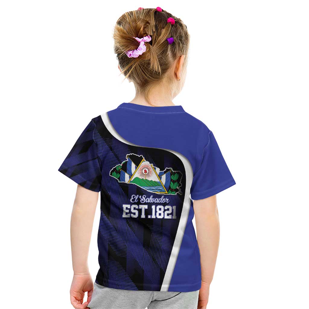 El Salvador Independence Day Kid T Shirt Since 1821 September 15 - Wonder Print Shop