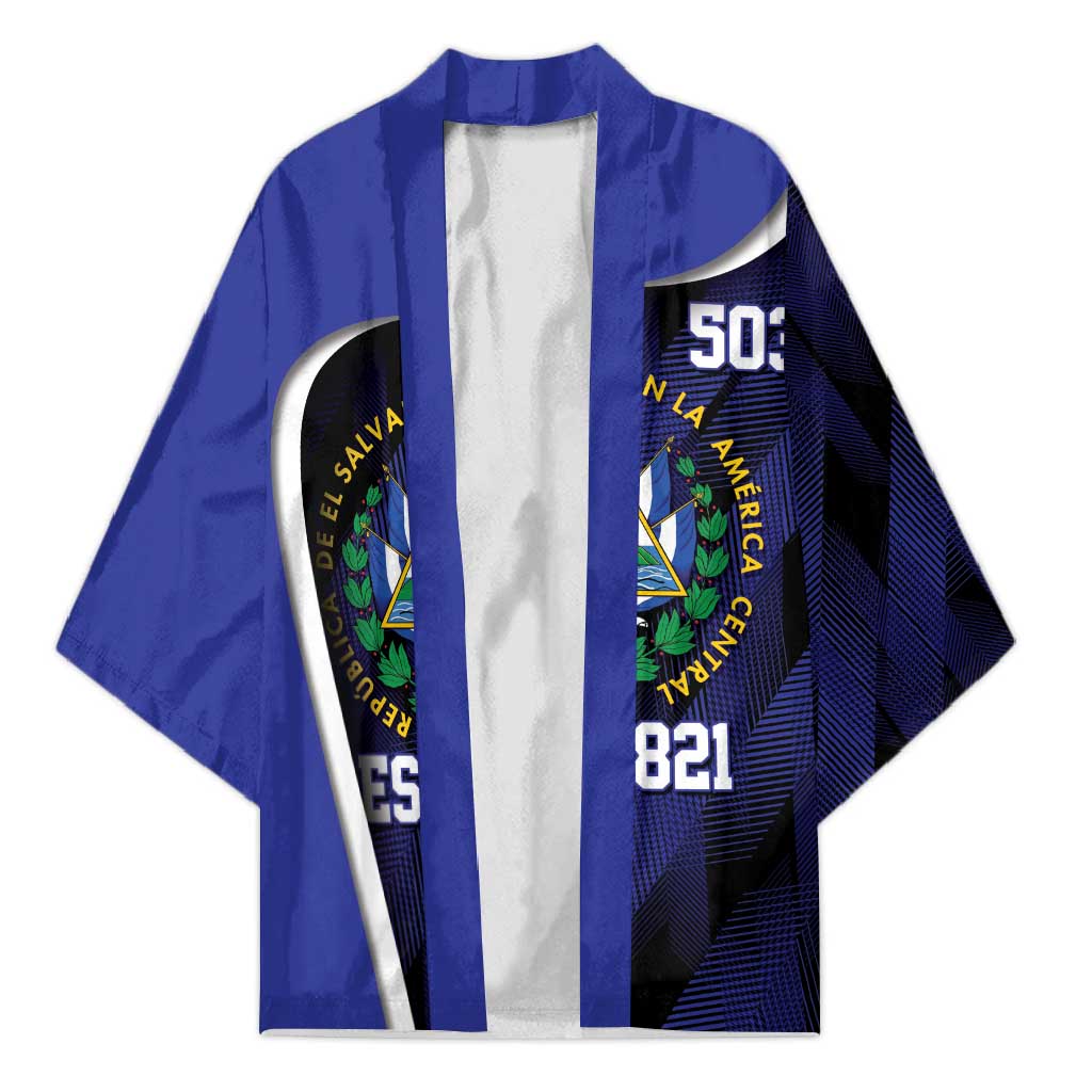 El Salvador Independence Day Kimono Since 1821 September 15 - Wonder Print Shop