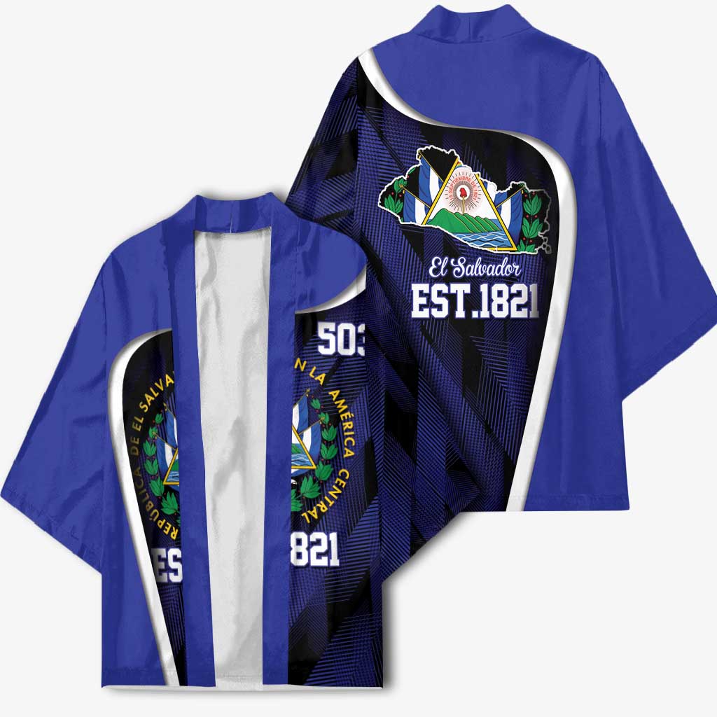El Salvador Independence Day Kimono Since 1821 September 15 - Wonder Print Shop