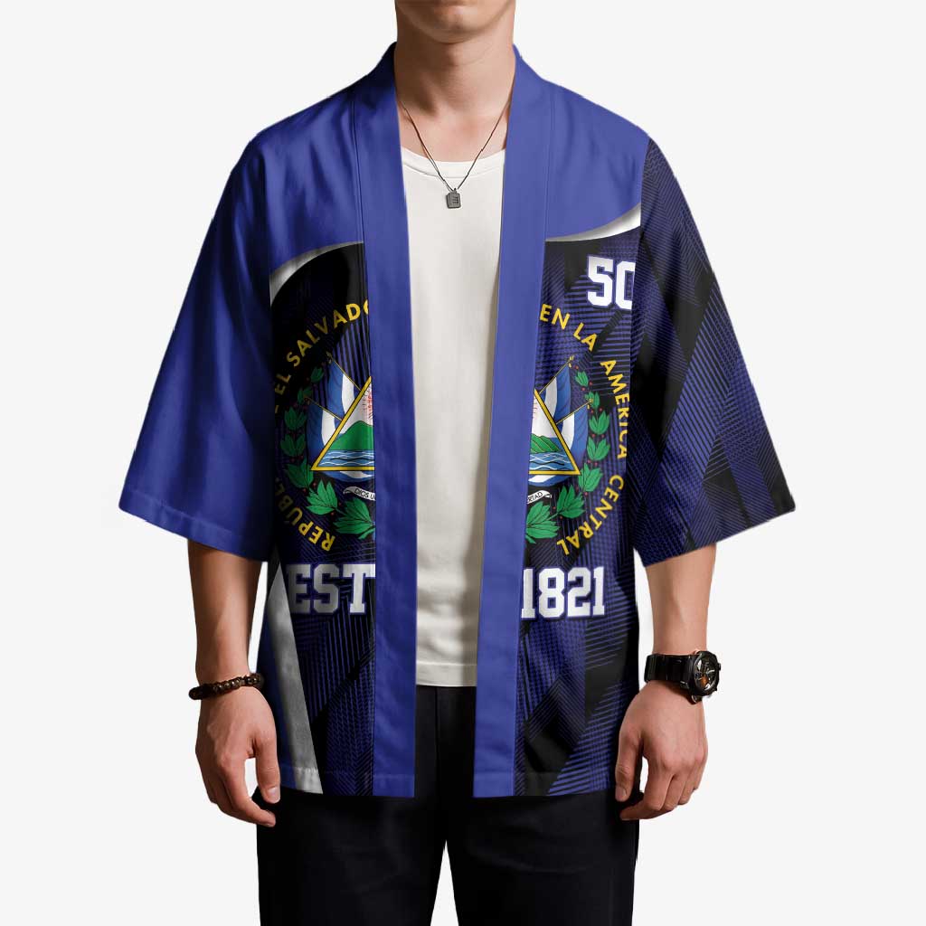 El Salvador Independence Day Kimono Since 1821 September 15 - Wonder Print Shop