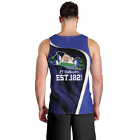 El Salvador Independence Day Men Tank Top Since 1821 September 15 - Wonder Print Shop