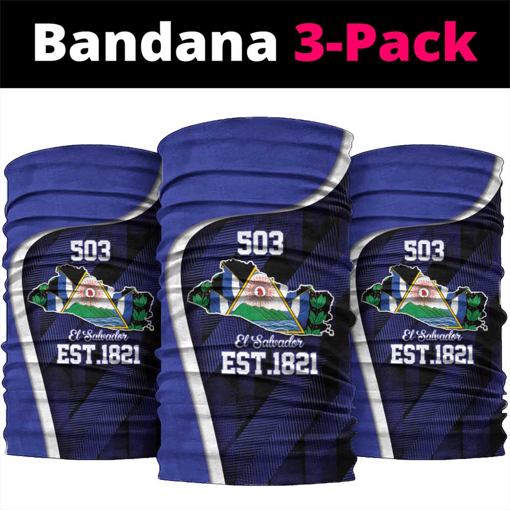 El Salvador Independence Day Neck Gaiter Since 1821 September 15 - Wonder Print Shop