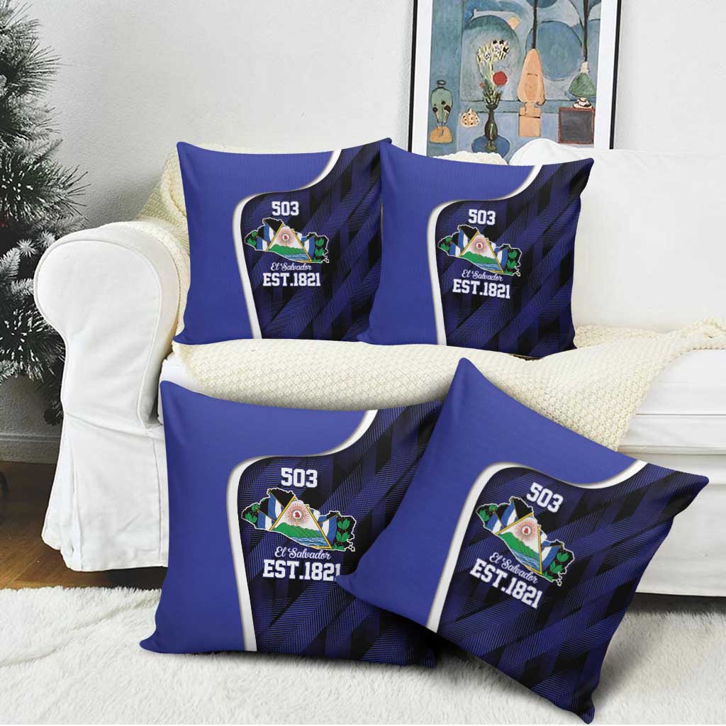 El Salvador Independence Day Pillow Cover Since 1821 September 15 - Wonder Print Shop