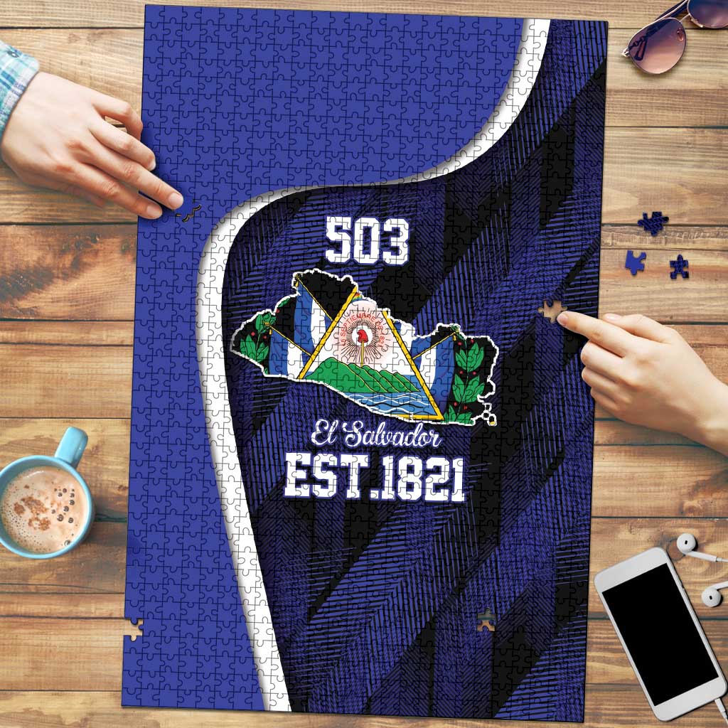 El Salvador Independence Day Puzzle Since 1821 September 15 - Wonder Print Shop