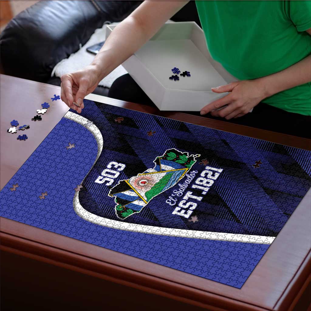 El Salvador Independence Day Puzzle Since 1821 September 15 - Wonder Print Shop