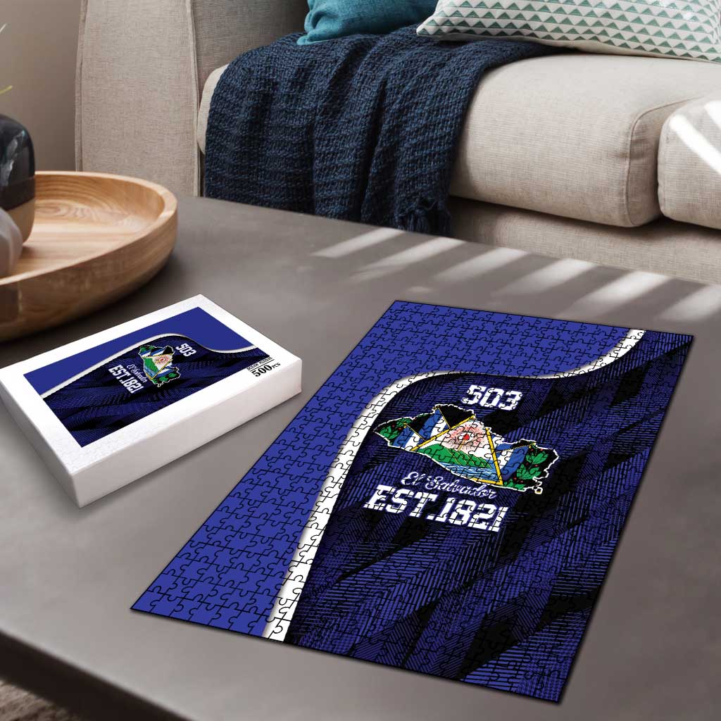 El Salvador Independence Day Puzzle Since 1821 September 15 - Wonder Print Shop