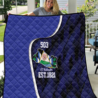 El Salvador Independence Day Quilt Since 1821 September 15 - Wonder Print Shop