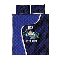El Salvador Independence Day Quilt Bed Set Since 1821 September 15 - Wonder Print Shop