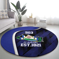 El Salvador Independence Day Round Carpet Since 1821 September 15 - Wonder Print Shop