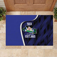El Salvador Independence Day Rubber Doormat Since 1821 September 15 - Wonder Print Shop