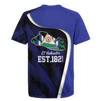 El Salvador Independence Day Rugby Jersey Since 1821 September 15 - Wonder Print Shop