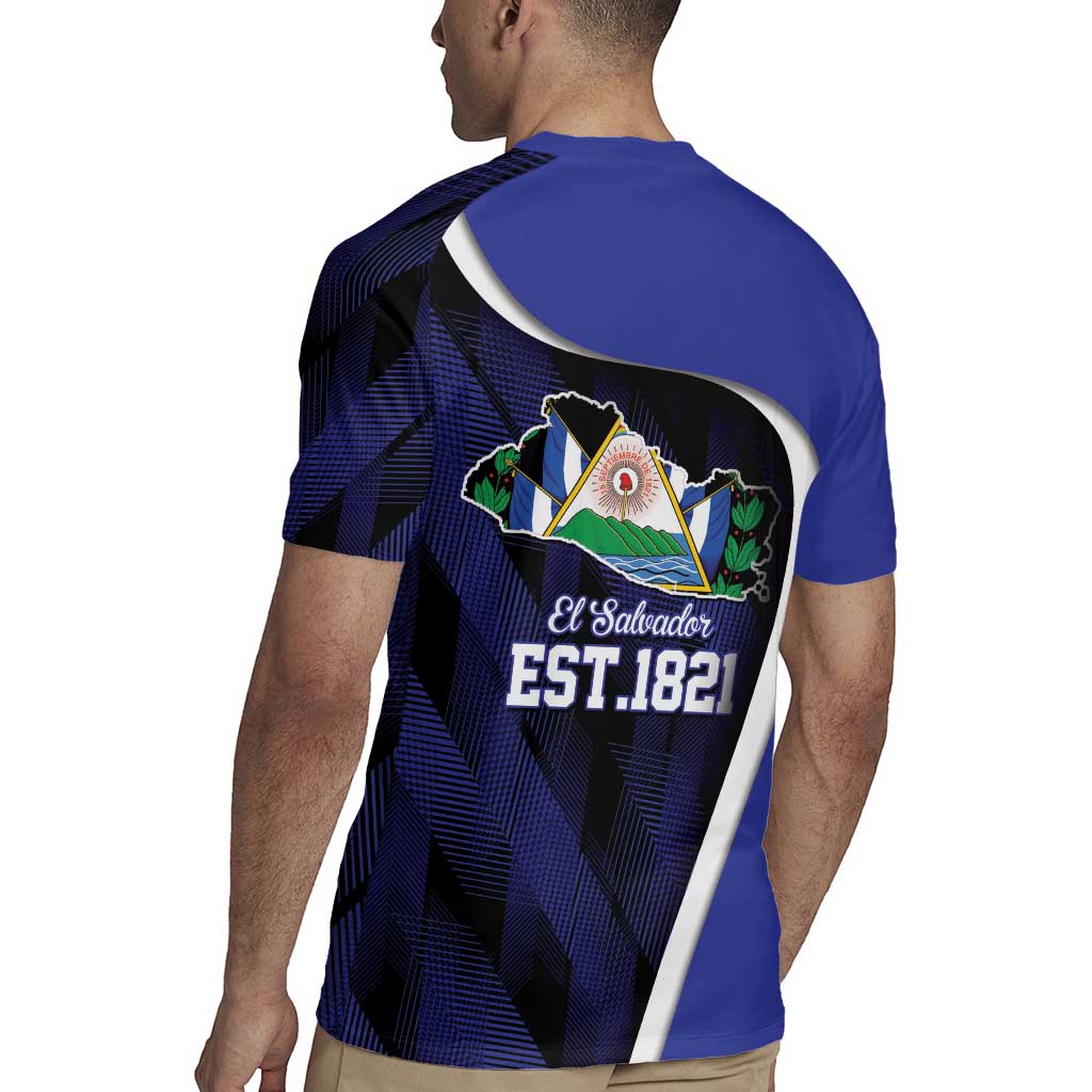 El Salvador Independence Day Rugby Jersey Since 1821 September 15 - Wonder Print Shop