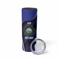 El Salvador Independence Day Skinny Tumbler Since 1821 September 15 - Wonder Print Shop