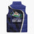 El Salvador Independence Day Sleeveless Puffer Jacket Since 1821 September 15 - Wonder Print Shop