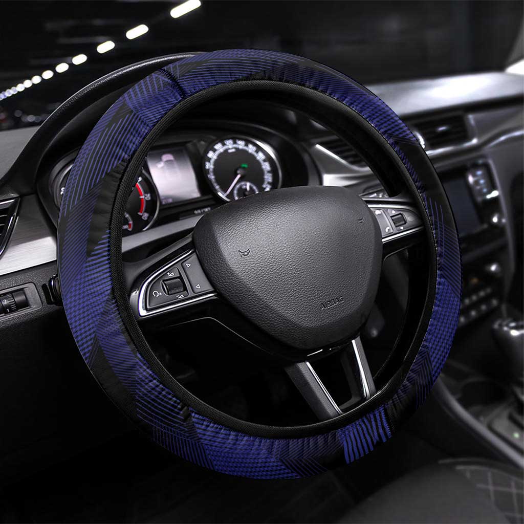 El Salvador Independence Day Steering Wheel Cover Since 1821 September 15 - Wonder Print Shop