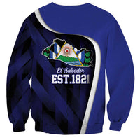 El Salvador Independence Day Sweatshirt Since 1821 September 15 - Wonder Print Shop