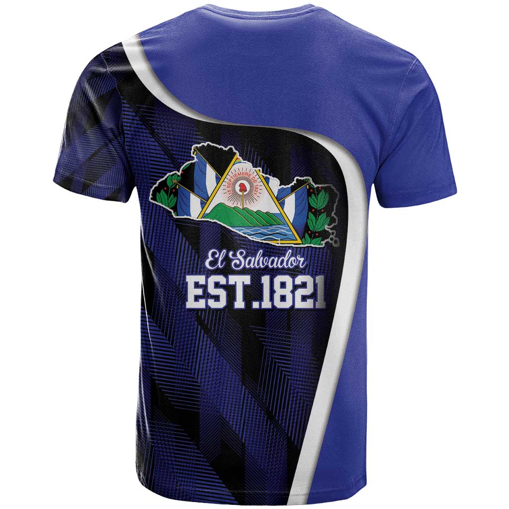 El Salvador Independence Day T Shirt Since 1821 September 15 - Wonder Print Shop