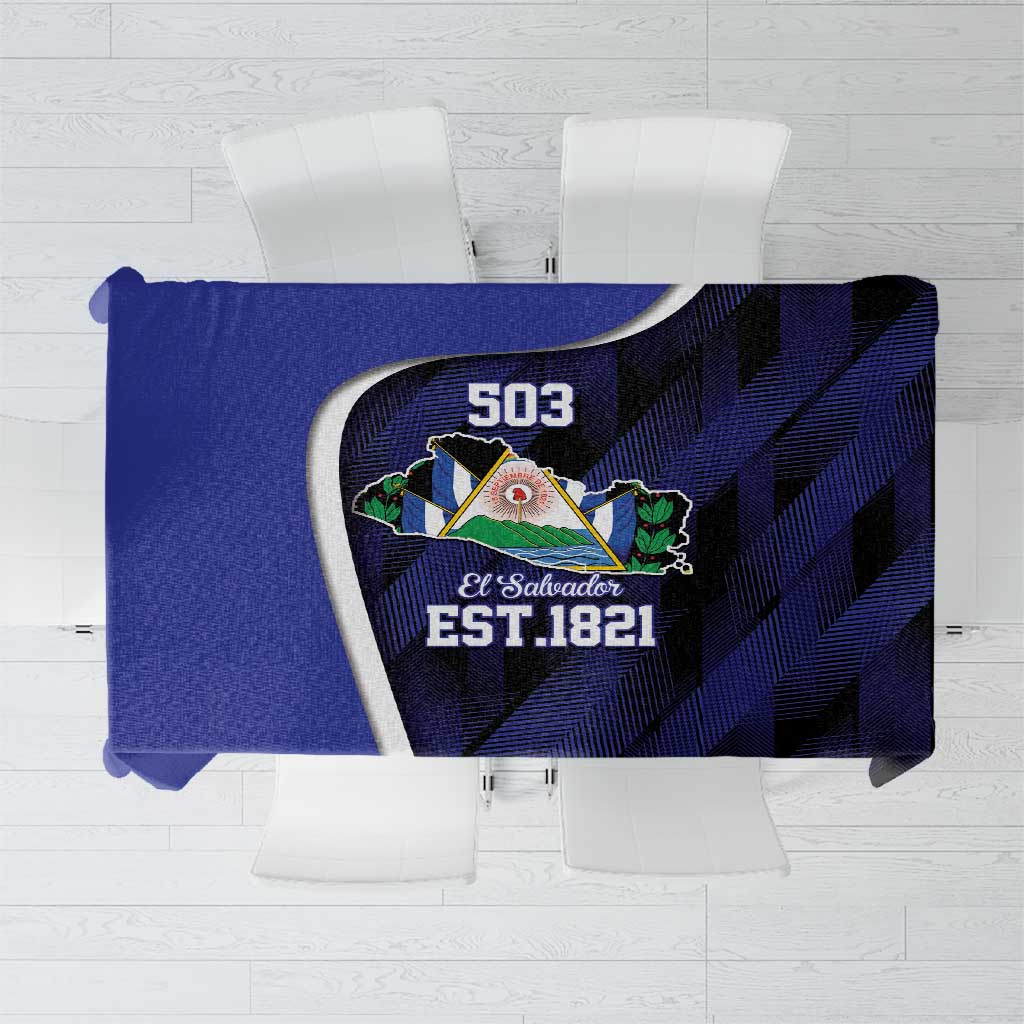 El Salvador Independence Day Tablecloth Since 1821 September 15 - Wonder Print Shop