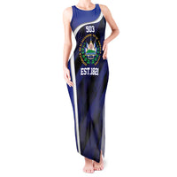 El Salvador Independence Day Tank Maxi Dress Since 1821 September 15 - Wonder Print Shop