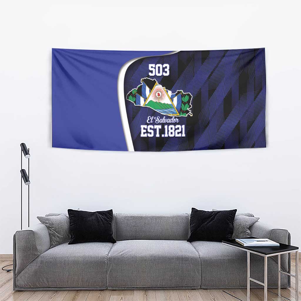 El Salvador Independence Day Tapestry Since 1821 September 15 - Wonder Print Shop