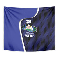 El Salvador Independence Day Tapestry Since 1821 September 15 - Wonder Print Shop