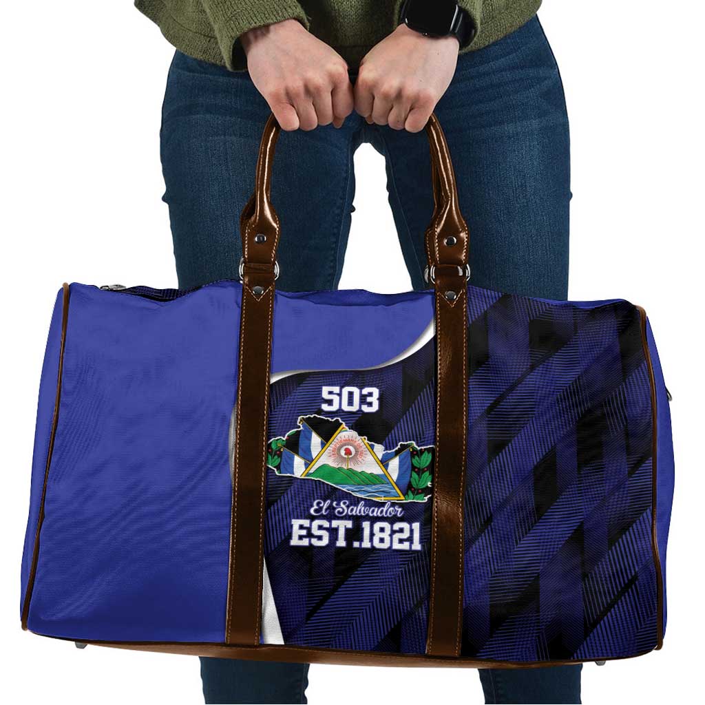 El Salvador Independence Day Travel Bag Since 1821 September 15 - Wonder Print Shop