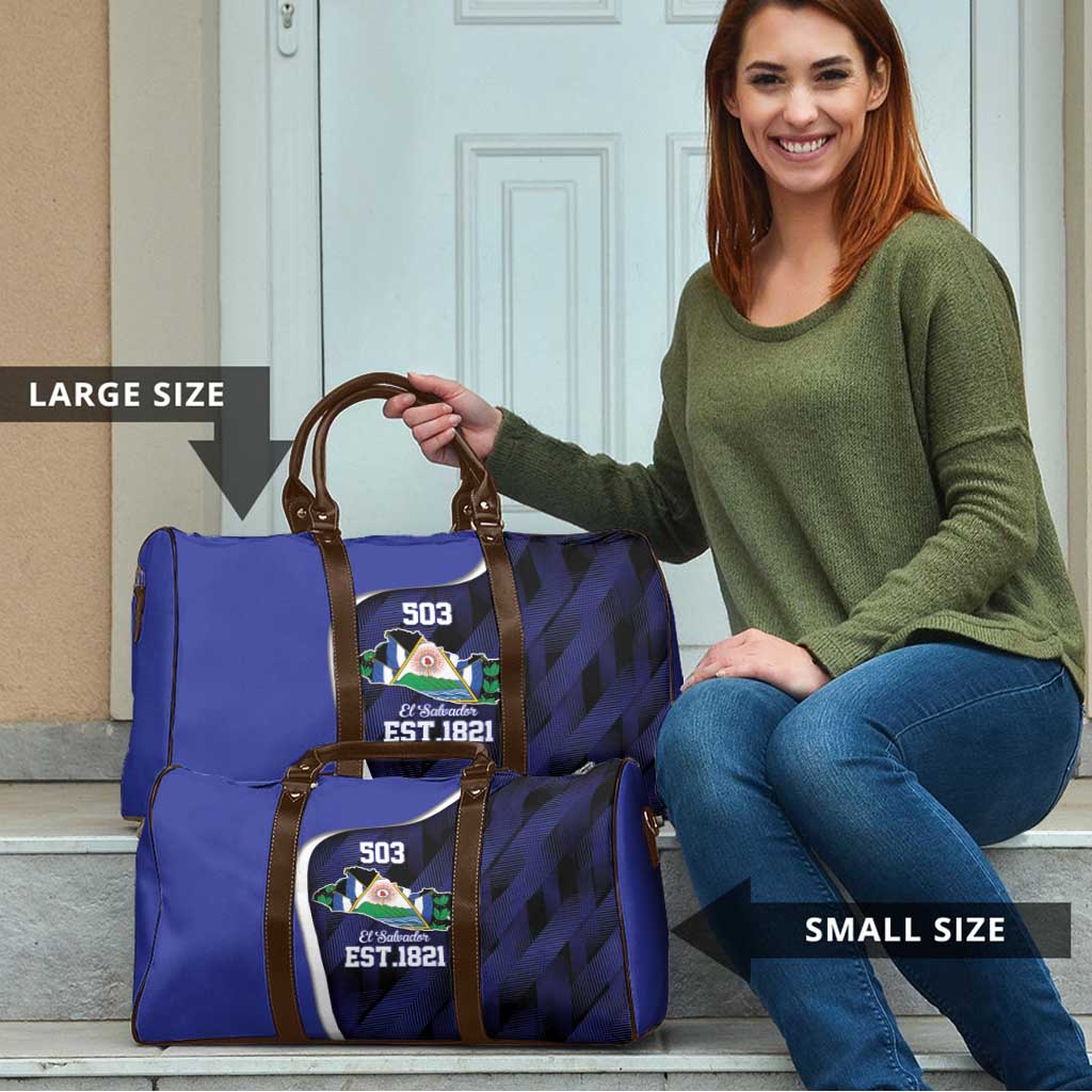 El Salvador Independence Day Travel Bag Since 1821 September 15 - Wonder Print Shop