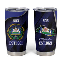 El Salvador Independence Day Tumbler Cup Since 1821 September 15 - Wonder Print Shop