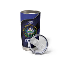 El Salvador Independence Day Tumbler Cup Since 1821 September 15 - Wonder Print Shop