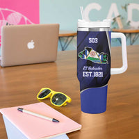 El Salvador Independence Day Tumbler With Handle Since 1821 September 15 - Wonder Print Shop