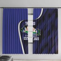El Salvador Independence Day Window Curtain Since 1821 September 15 - Wonder Print Shop