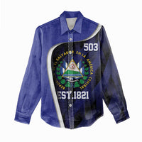 El Salvador Independence Day Women Casual Shirt Since 1821 September 15 - Wonder Print Shop