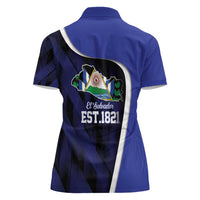 El Salvador Independence Day Women Polo Shirt Since 1821 September 15 - Wonder Print Shop