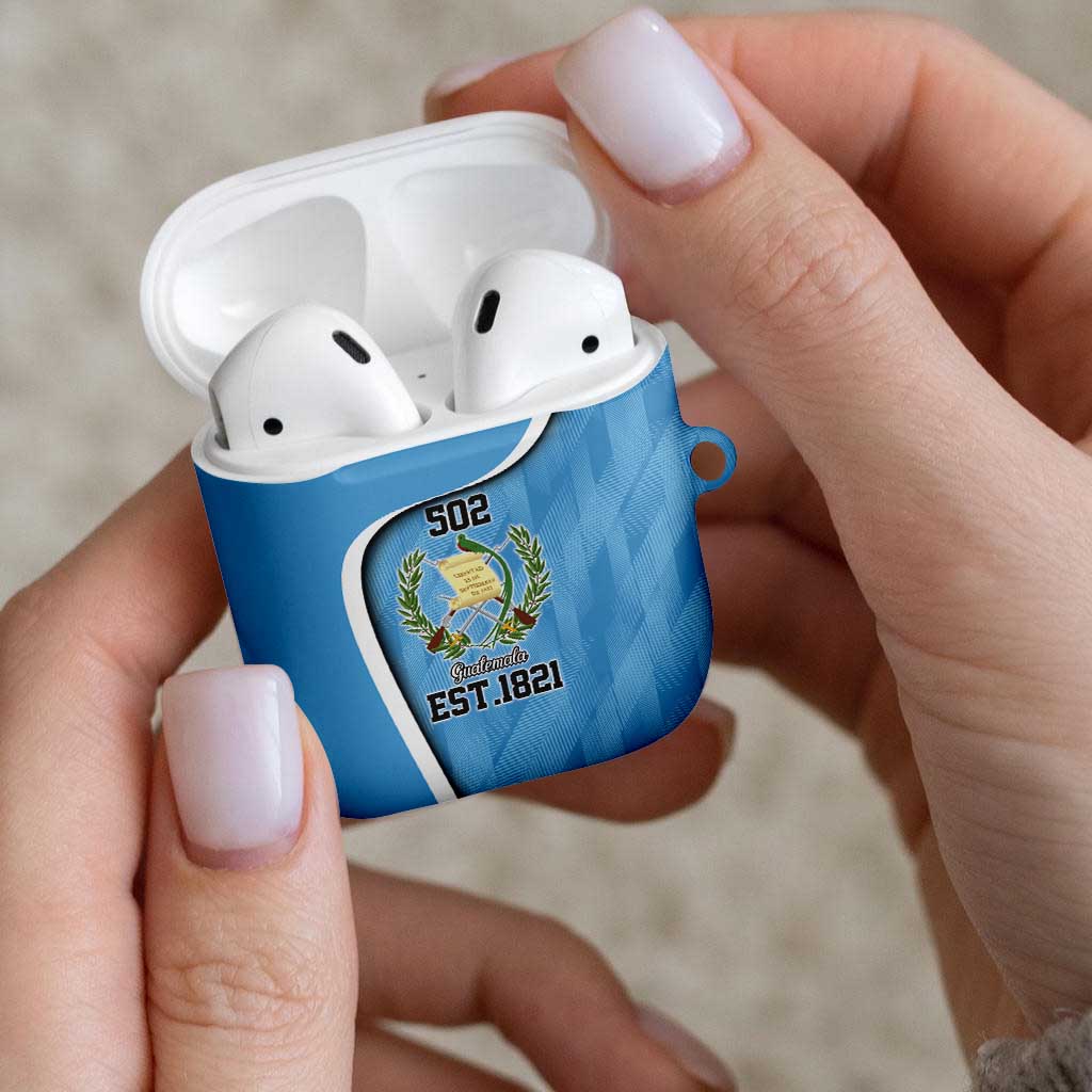 Guatemala Independence Day AirPods Case Since 1821 September 15 - Wonder Print Shop