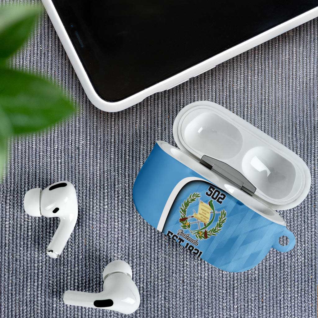 Guatemala Independence Day AirPods Case Since 1821 September 15 - Wonder Print Shop