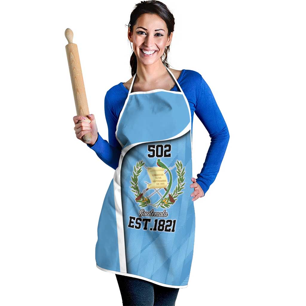 Guatemala Independence Day Apron Since 1821 September 15 - Wonder Print Shop