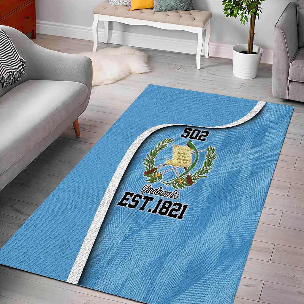 Guatemala Independence Day Area Rug Since 1821 September 15 - Wonder Print Shop