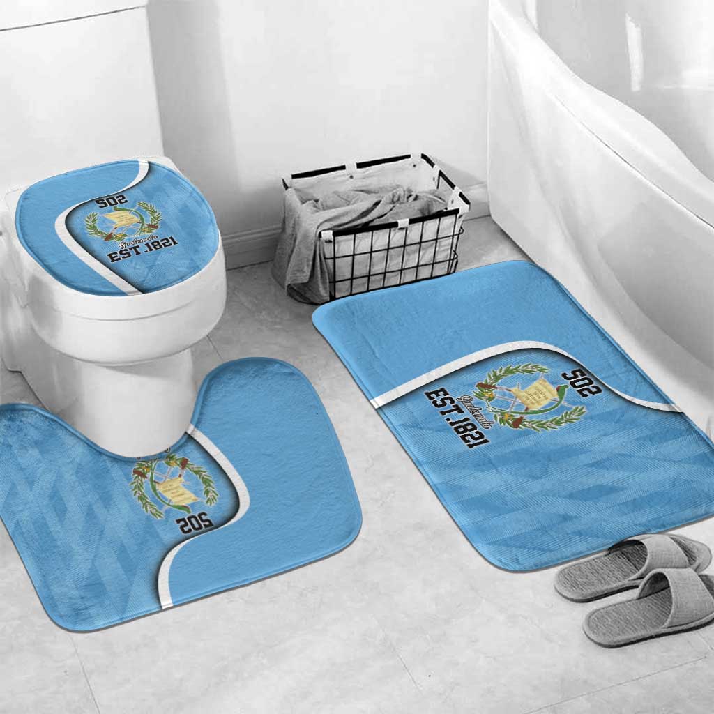Guatemala Independence Day Bathroom Set Since 1821 September 15 - Wonder Print Shop